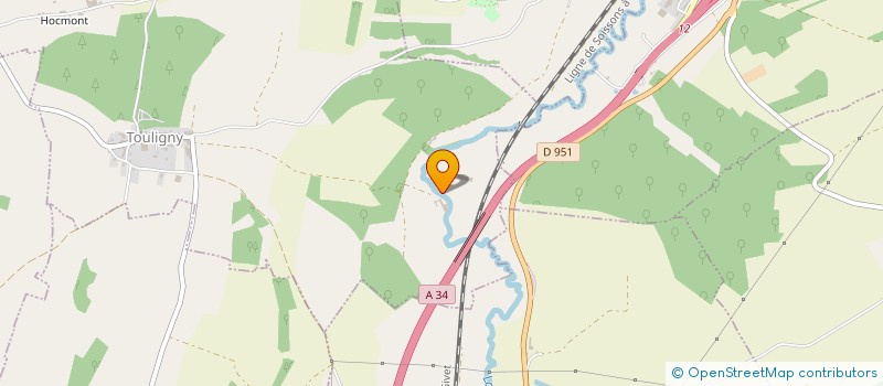 localisation de l'entreprise GFA DOGHRAMADJIAN  TOULIGNY