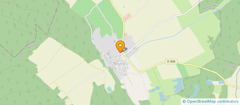 localisation de l'entreprise GFA DOMAINE DE BRAUX  BOUCQ