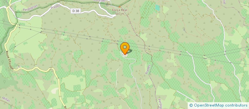 localisation de l'entreprise GFA DOMAINE DE FORCA REAL  MILLAS