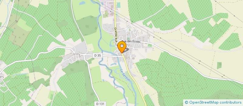 localisation de l'entreprise GFA DOMAINE DE LA PAULIERE  MALIGNY