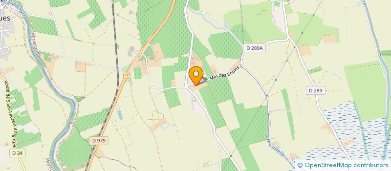 localisation de l'entreprise GFA  DOMAINE DE ST.BLANCARD ET HIVERNATY  AIMARGUES