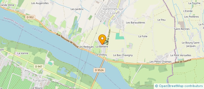 localisation de l'entreprise GFA DOMAINE DES CHAMPS FLEURIS  TURQUANT