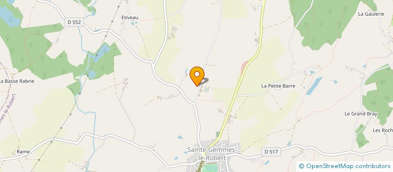 localisation de l'entreprise GFA DOMAINE DES ECUYERS  SAINTE GEMMES LE ROBERT