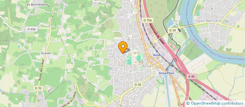 localisation de l'entreprise GFA DOMAINE DES MAYAUDES  ANSE