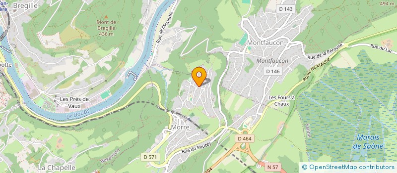 localisation de l'entreprise GFA DOMAINE DES PICOTINS à MORRE