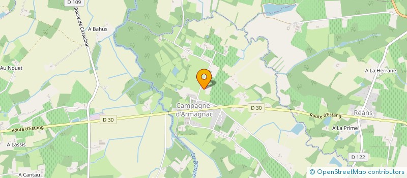 localisation de l'entreprise GFA DOMAINE DU MILLET  EAUZE