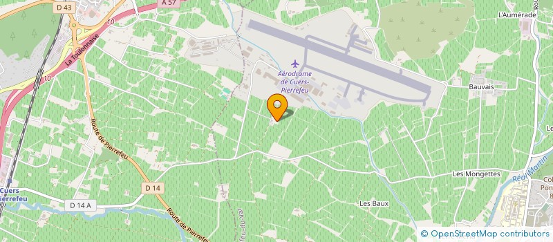 localisation de l'entreprise GFA DOMAINE FARAMBERT  PIERREFEU-DU-VAR