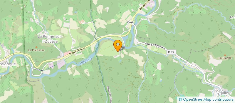 localisation de l'entreprise GFA DOMAINE LA GARDETTE à BUIS-LES-BARONNIES