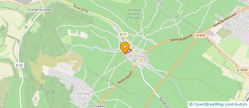 localisation de l'entreprise GFA DOMAINE LAMBERT à POMMARD
