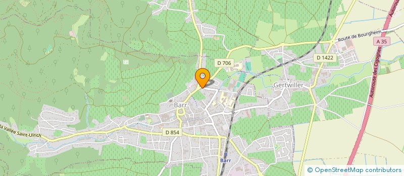 localisation de l'entreprise GFA DOMAINE LORENTZ KLIPFEL  BARR