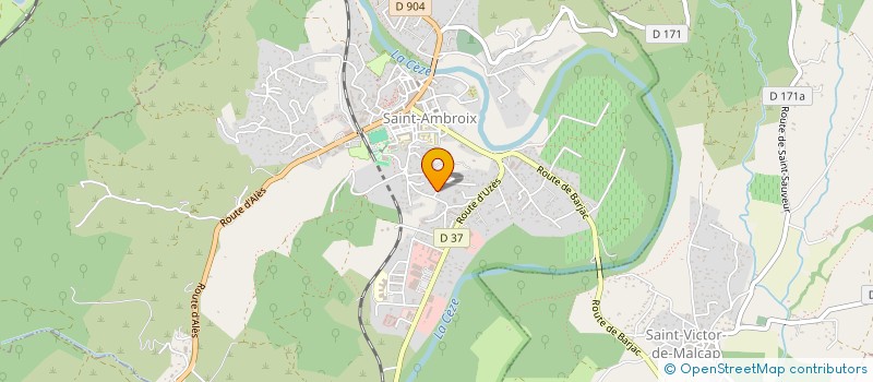 localisation de l'entreprise GFA DOMAINE QUENTIN  ALLEGRE-LES-FUMADES