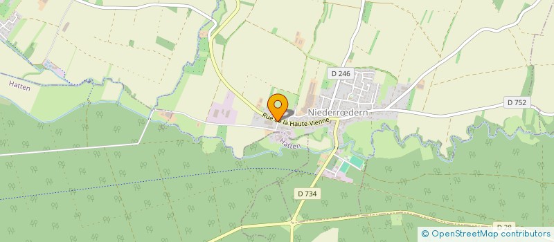 localisation de l'entreprise GFA DOMAINE ROLAND SCHMITT LES SUCHOTS  NIEDERRDERN