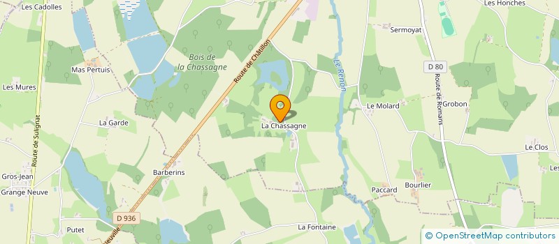 localisation de l'entreprise GFA DOMAINES PAUL DUGAS DE LA BOISSONNY  NEUVILLE-LES-DAMES