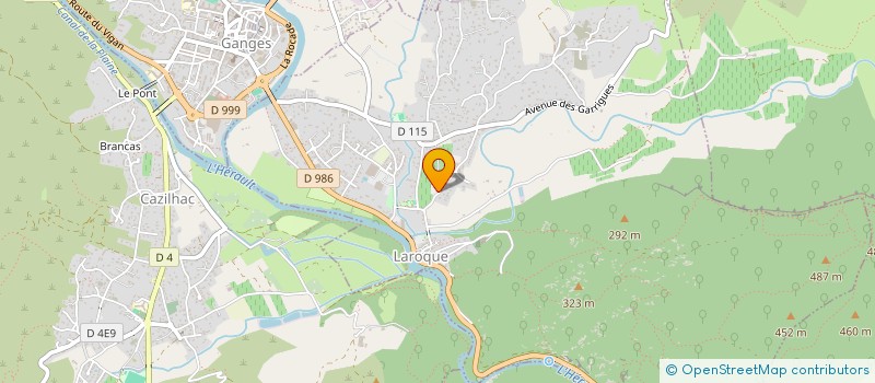 localisation de l'entreprise GFA DOMAINES TAUROS CAMBEZARD LE PIN  LAROQUE