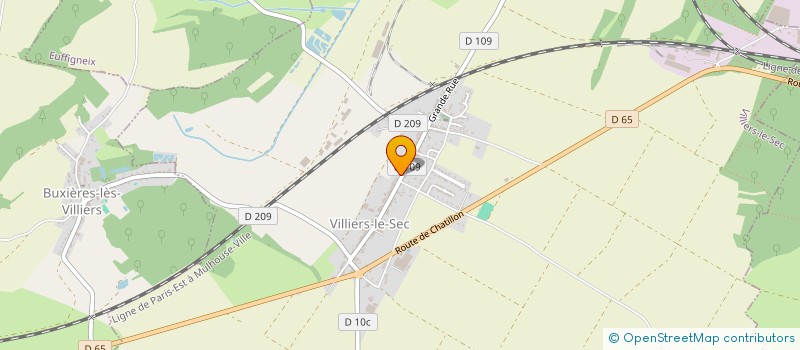 localisation de l'entreprise GFA DORE BODSON à BRETHENAY
