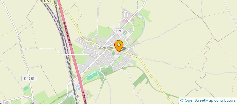 localisation de l'entreprise GFA DROMBY à CROISILLES
