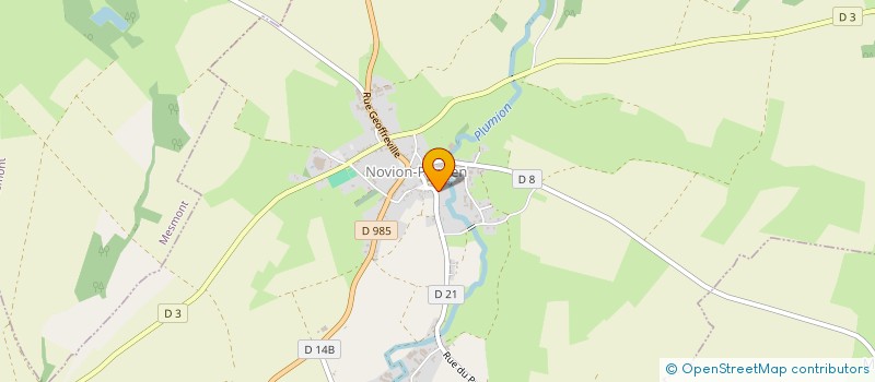 localisation de l'entreprise GFA DU BAN SAINT PIERRE  NOVION-PORCIEN