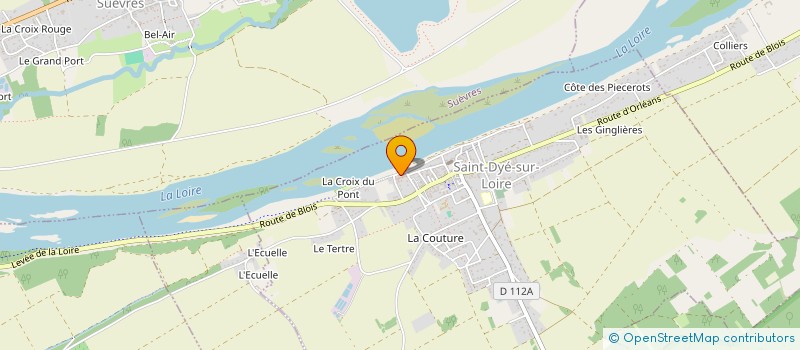 localisation de l'entreprise GFA DU BAS DE L'EAU  SAINT-DYE-SUR-LOIRE