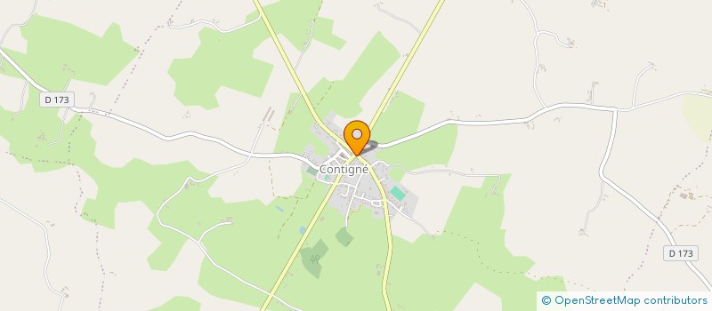 localisation de l'entreprise GFA DU BIGNON  LES HAUTS-D'ANJOU