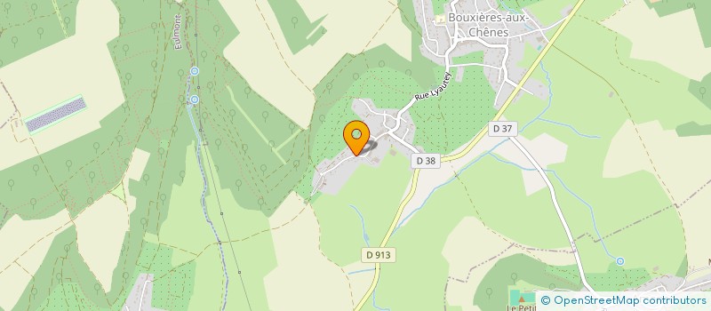 localisation de l'entreprise GFA DU BLANZEY  BOUXIERES-AUX-CHENES