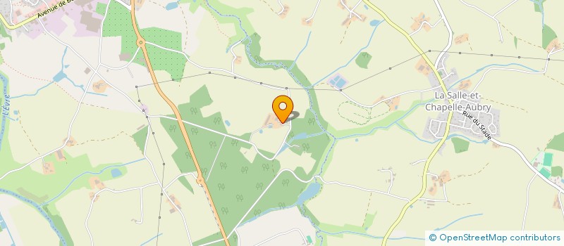 localisation de l'entreprise GFA DU BOCAGE à MONTREVAULT-SUR-EVRE
