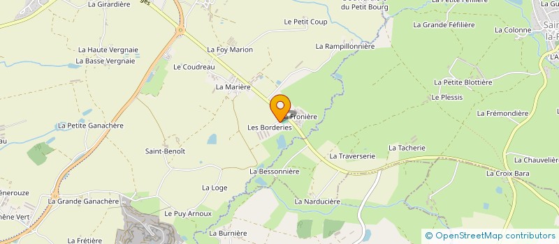 localisation de l'entreprise GFA DU BOCAGE ARGENTONNAIS à LA TRANCHE-SUR-MER