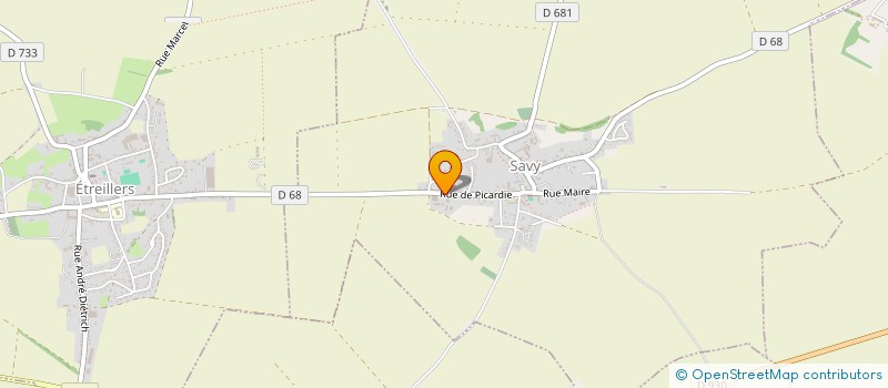 localisation de l'entreprise GFA DU BOIS DE L'ABBAYE  SAVY