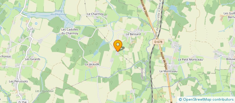 localisation de l'entreprise GFA DU BOIS DES QUINTENIERES  JUIF