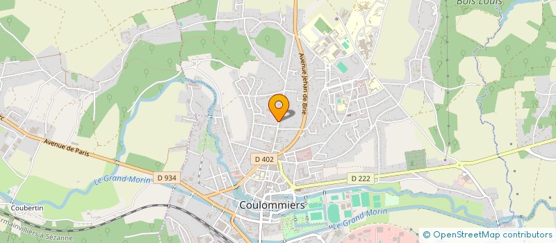 localisation de l'entreprise GFA DU BOIS ELUIS à COULOMMIERS