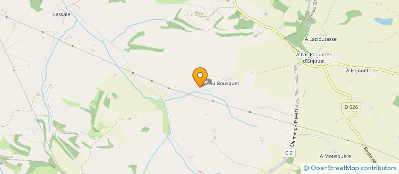 localisation de l'entreprise GFA DU BOUQUET  PESSAN