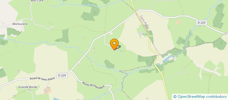 localisation de l'entreprise GFA DU BOURBONNAIS  THENEUILLE