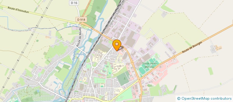 localisation de l'entreprise GFA DU BOURG à ISSOUDUN