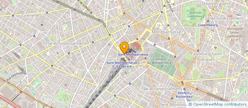 localisation de l'entreprise GFA DU BOURG BLANC à PARIS