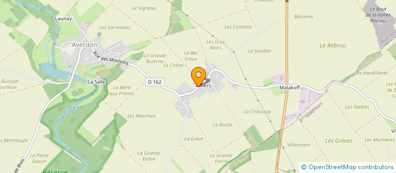 localisation de l'entreprise GFA DU BOUT DES HAYES  AVERDON