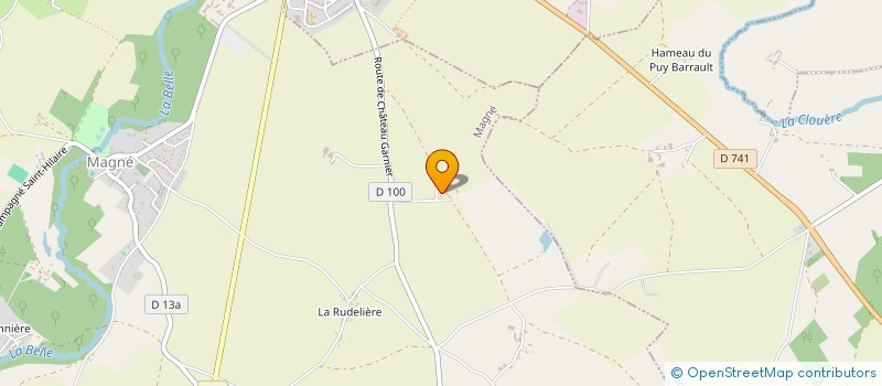 localisation de l'entreprise GFA DU BOUT DU PONT  SOMMIERES-DU-CLAIN