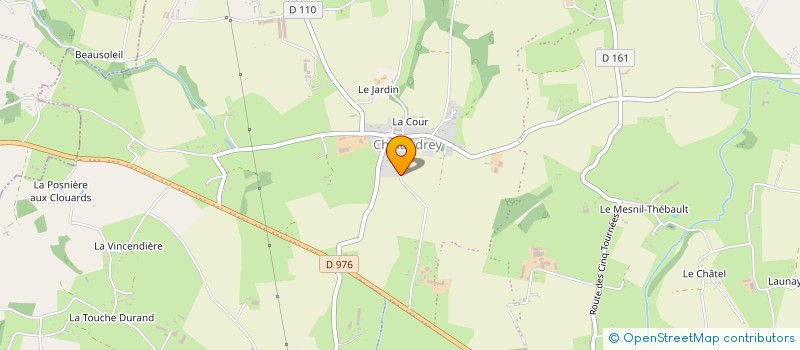 localisation de l'entreprise GFA DU BREUIL  ISIGNY-LE-BUAT