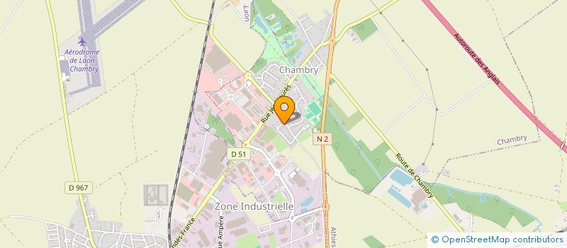 localisation de l'entreprise GFA DU BUISSON  VERNEUIL-SUR-SERRE