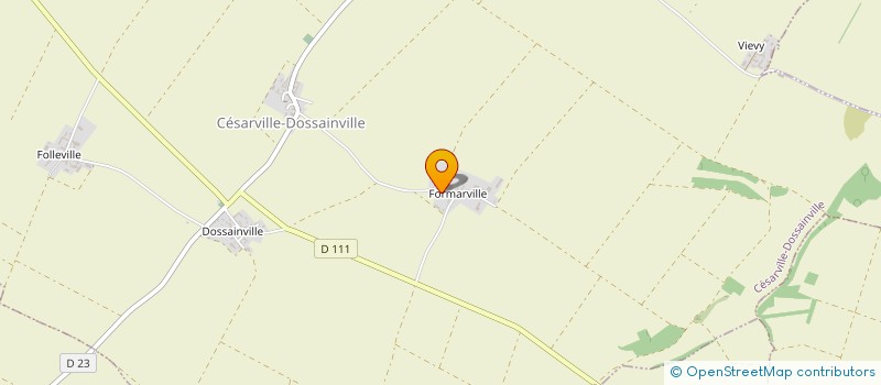 localisation de l'entreprise GFA DU BUISSON à CESARVILLE-DOSSAINVILLE