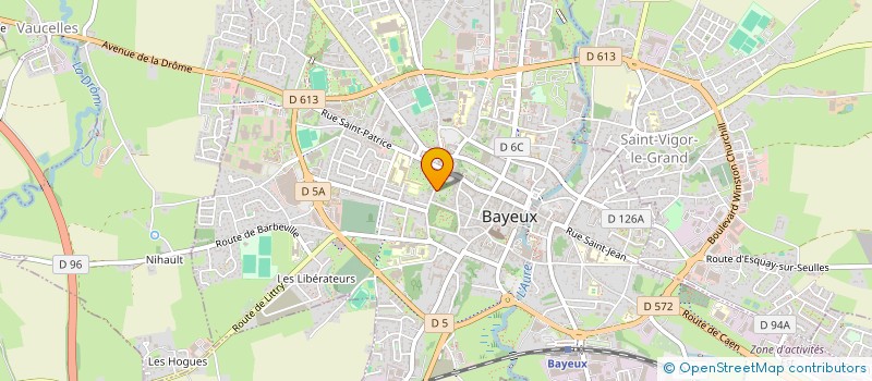 localisation de l'entreprise GFA DU CACHOT à BAYEUX
