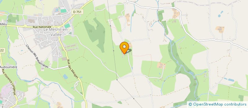 localisation de l'entreprise GFA DU CADRAN SOLAIRE  MAUGES-SUR-LOIRE