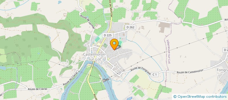 localisation de l'entreprise GFA DU CAILLOU  FONGRAVE