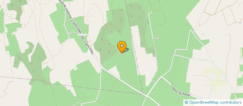 localisation de l'entreprise GFA DU CAIRNE ROUGE  GENERAC