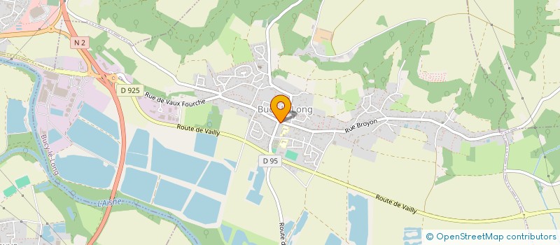 localisation de l'entreprise GFA DU CAP AGRI  VREGNY