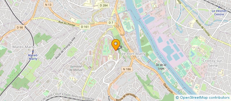 localisation de l'entreprise GFA DU CATILAT  MARLY-LE-ROI