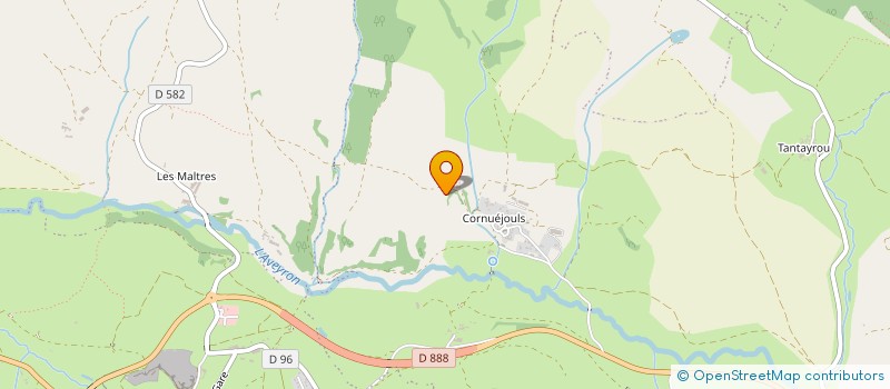 localisation de l'entreprise GFA DU CAUSSE  SEVERAC D'AVEYRON