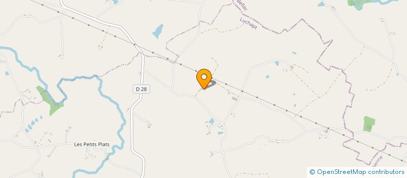 localisation de l'entreprise GFA DU CHAGNAUD  ADRIERS