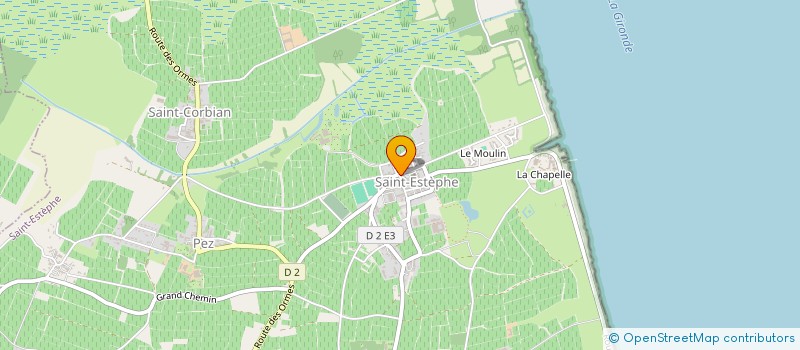 localisation de l'entreprise GFA DU CHALET  VERTHEUIL