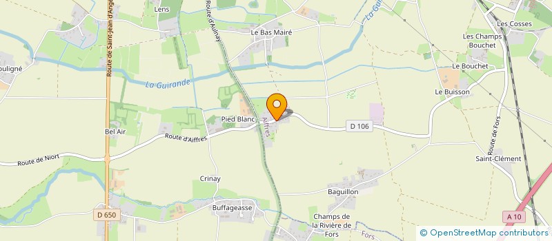 localisation de l'entreprise GFA DU CHAMP DE FOIRE  PRAHECQ