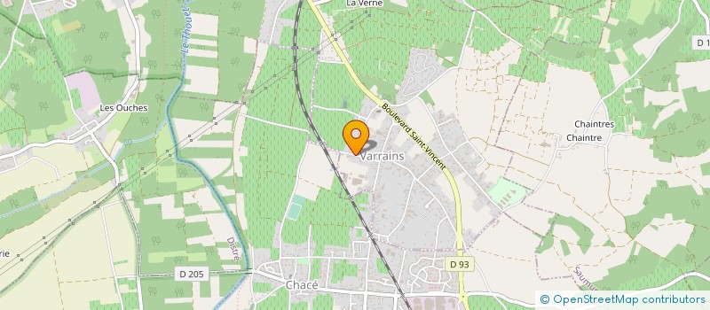 localisation de l'entreprise GFA DU CHAMP DE LIVEAU  BELLEVIGNE-LES-CHATEAUX