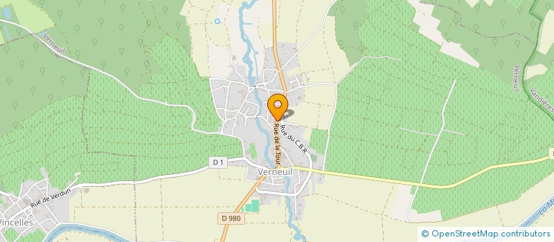 localisation de l'entreprise GFA DU CHAMP PLAIDON à VERNEUIL